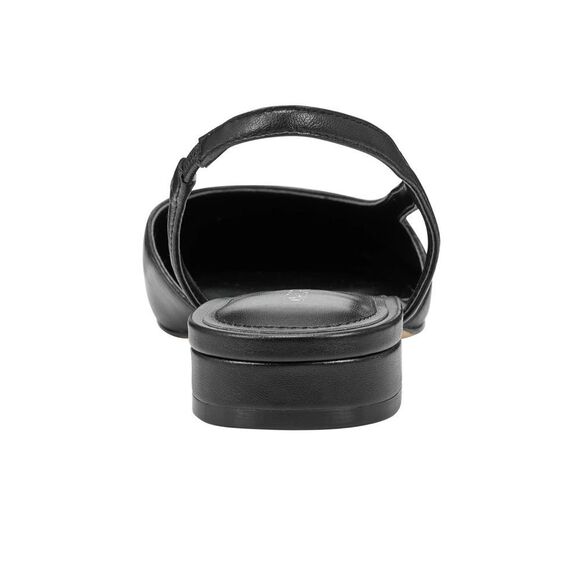 Marc Fisher Dela Closed Toe Sling Back Dress Flat Black Size 7 - Picture 4 of 13